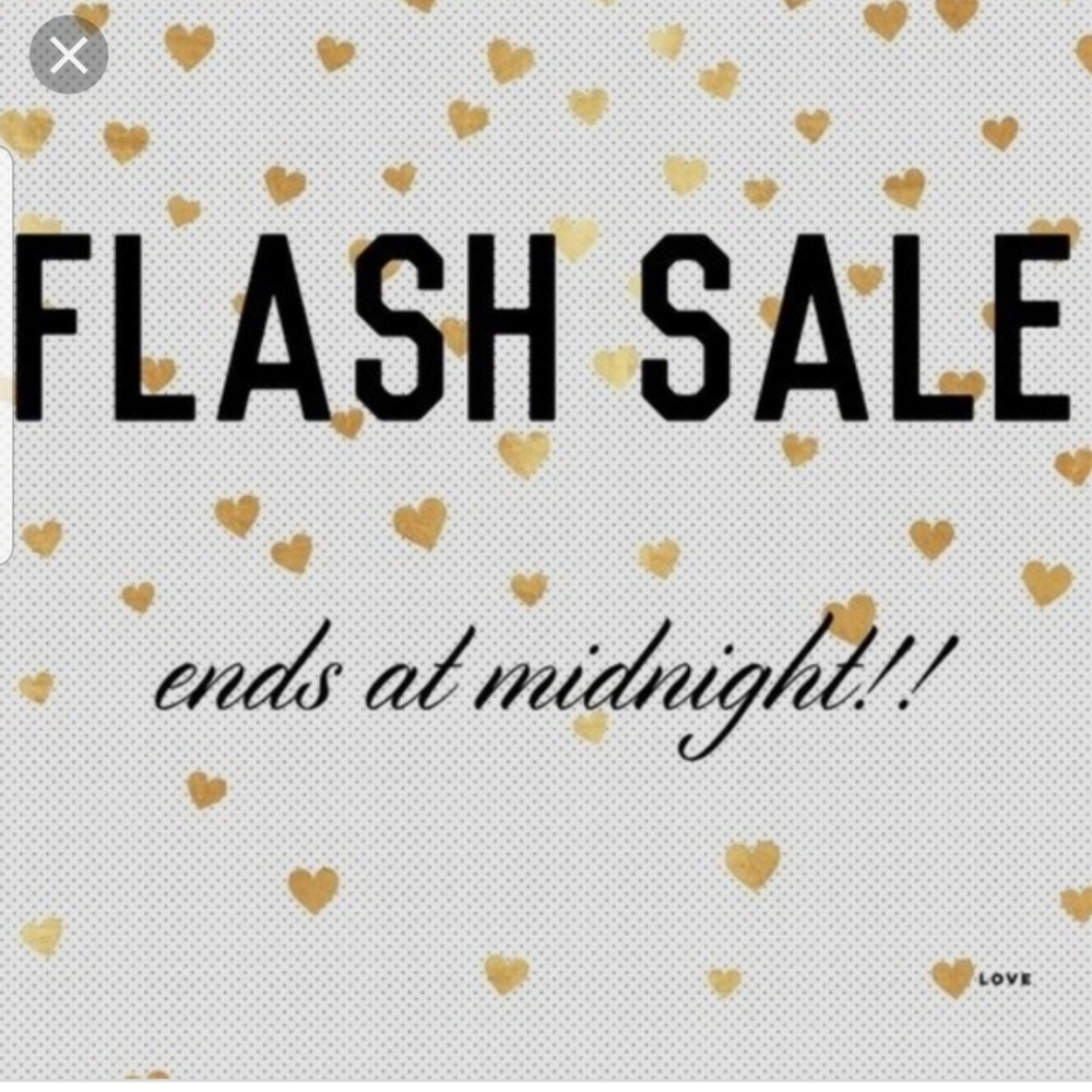 Flash Sales Starts at midnight ⚡⚡💜